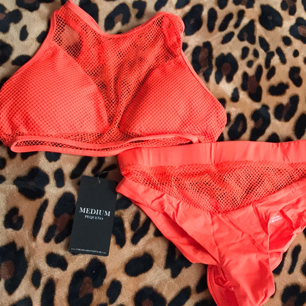 Two piece swim suit
